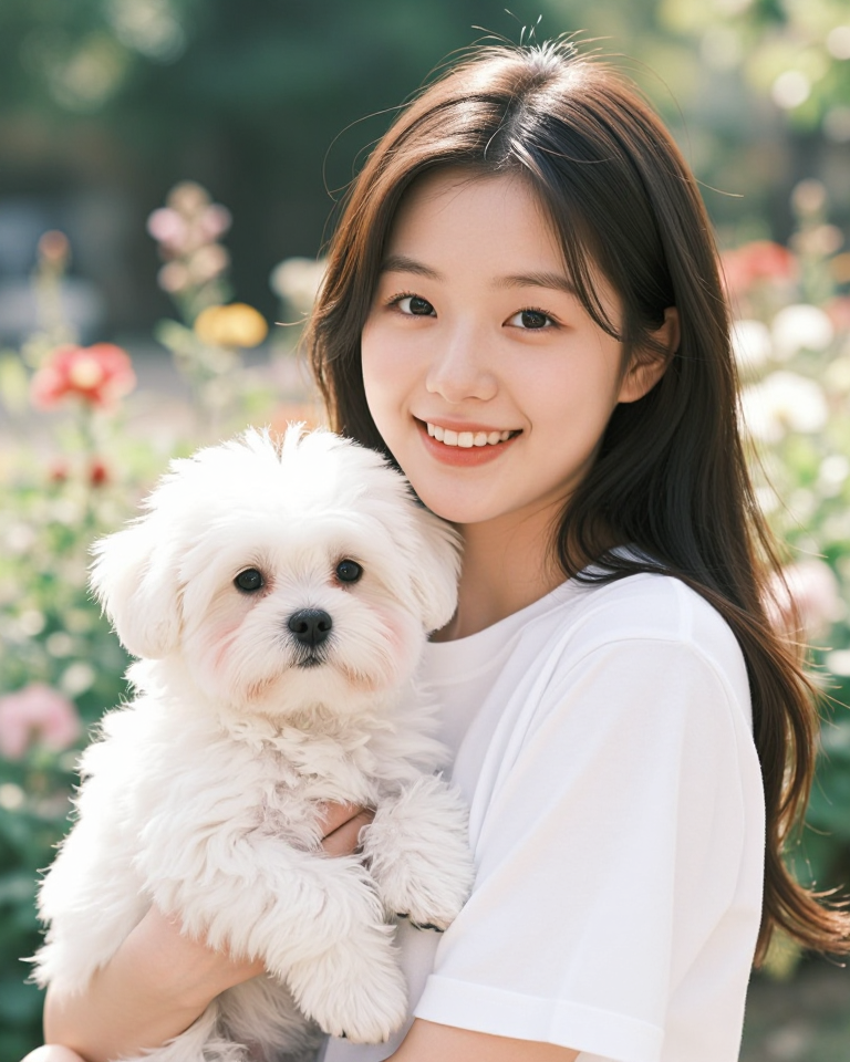 햇살 아래 우리 둘