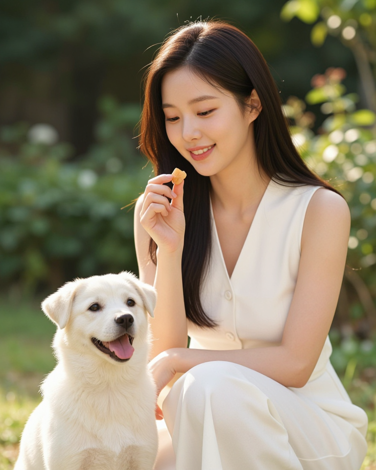 평온한 오후의 간식 시간
