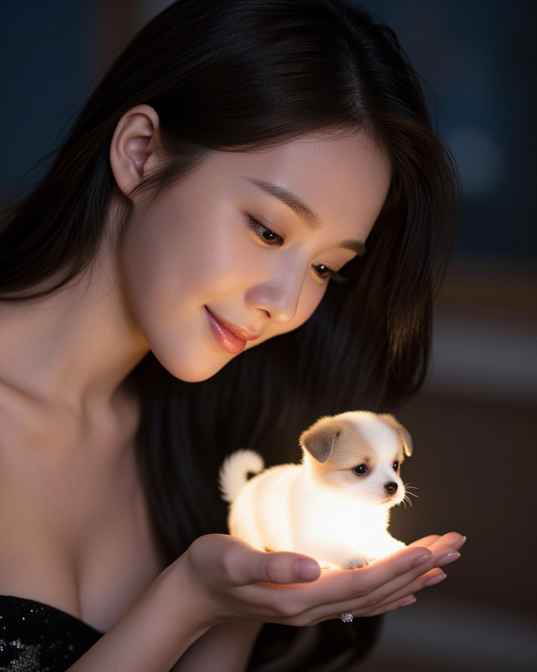 빛을 품은 작은 손길
